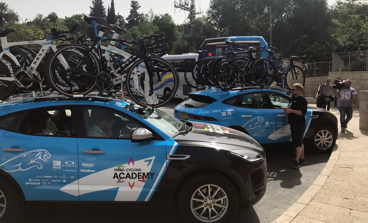 israeli cycling academy DeRosa team bike photos from 2018 giro ditalia