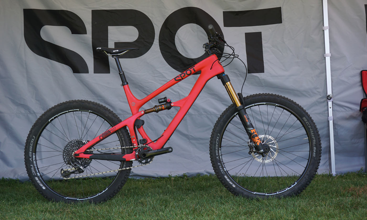 SOC18: Spot Brand goes bigger, wider with new Rollik 607 enduro mountain bike