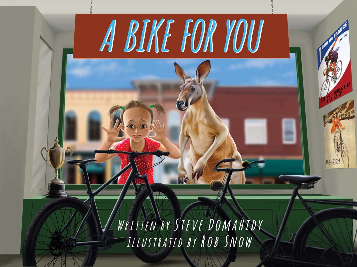 A Bike For You childrens audio book narrated by Phil Liggett and Sherwen