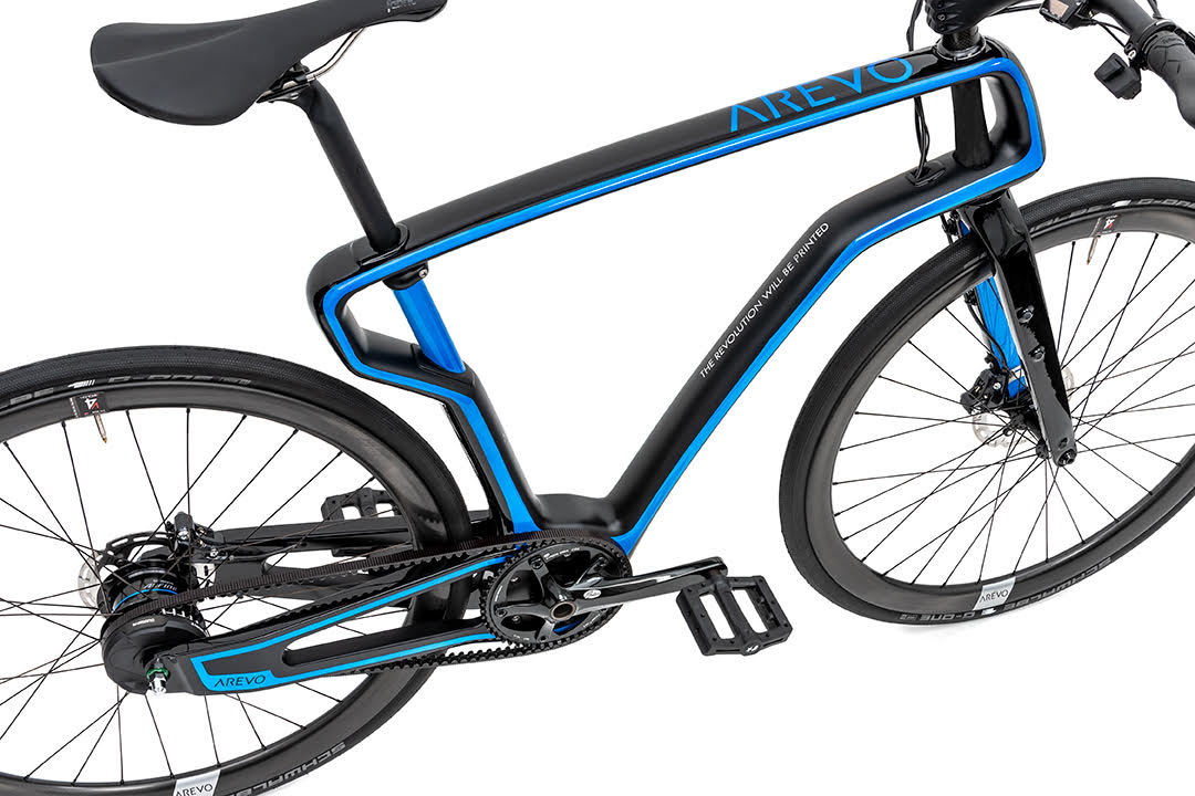AREVO showcases Free Motion Printing with 3D printed composite bike frame