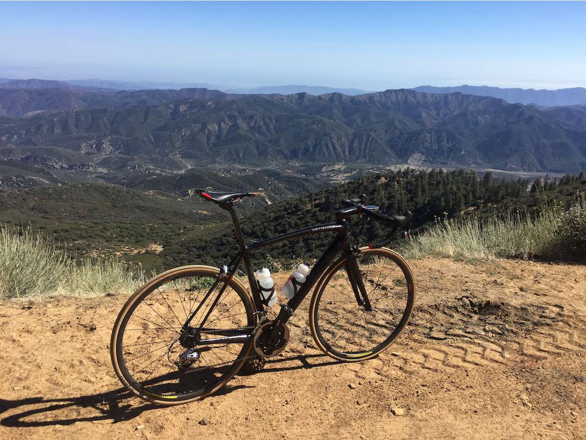 bikerumor pic of the day Reyes Peak, Ventura County, California cycling.