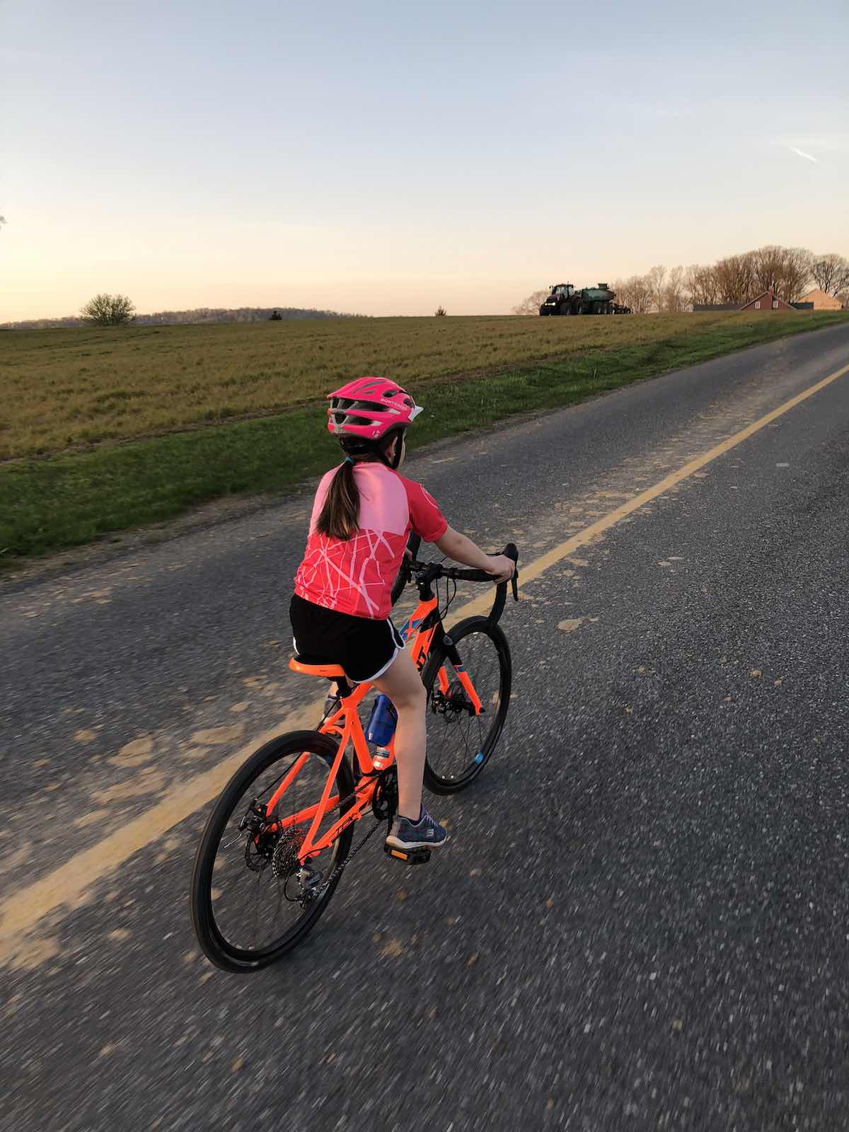 bikerumor pic of the day evening cyclocross bike ride with dad