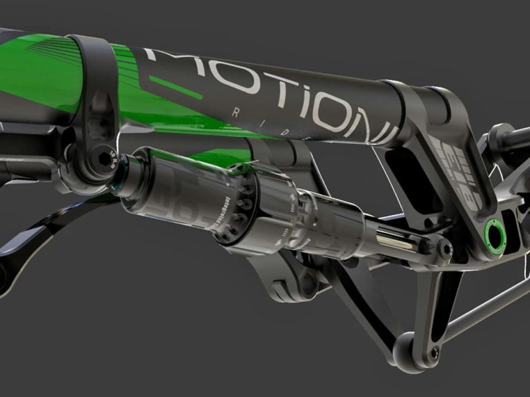 Motion updates wild 170mm E18 leaf spring, linkage enduro mountain bike forks Bikerumor