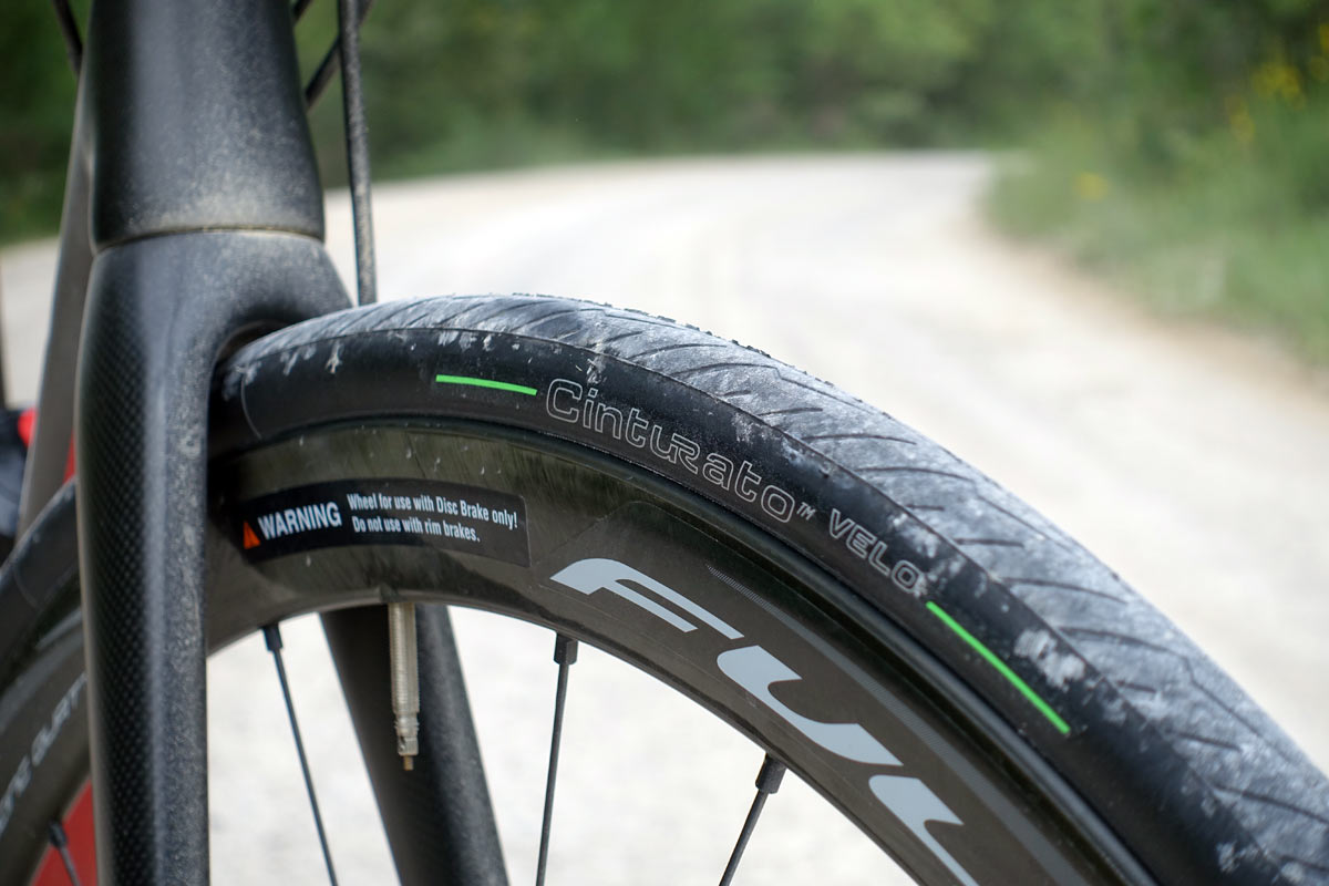 All-new Pirelli Cinturato tubeless-ready road tires take on the Strade Bianche