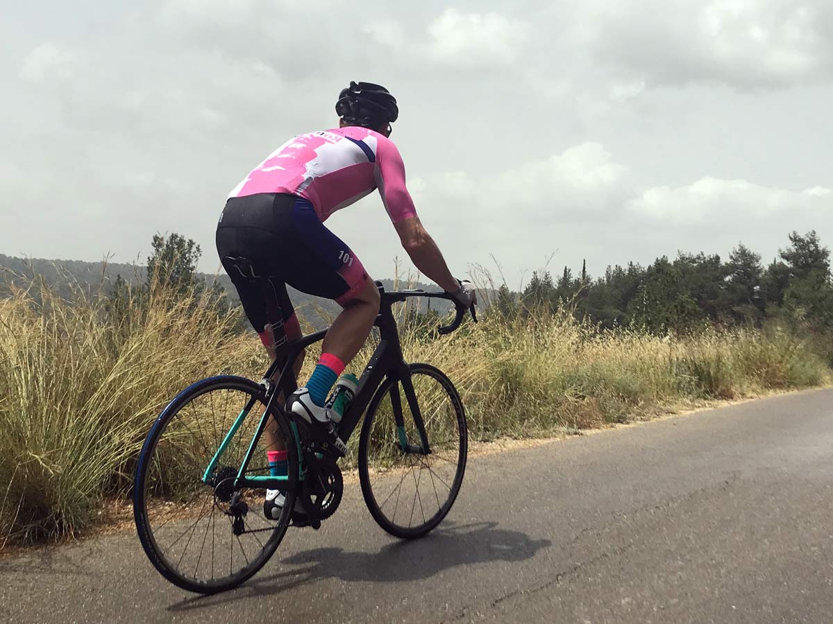 Pony Cycling JerosalemoR limited edition skin suit cycling kit celebrates the 101st Giro DItalia start in Israel