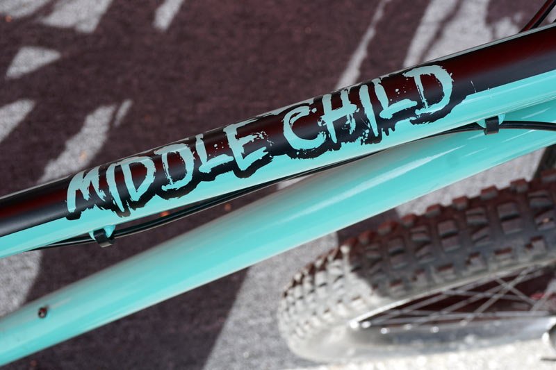 prototype RSD Middle Child steel long travel hardtail mountain bike