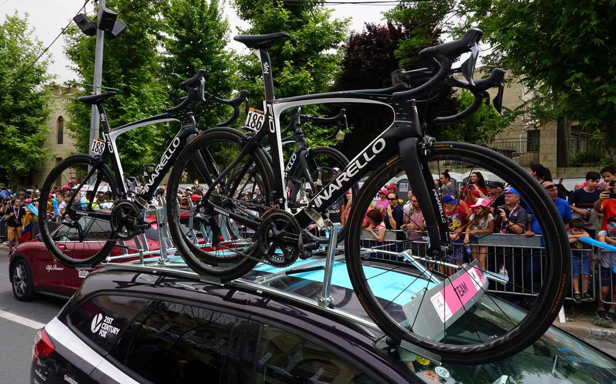 Giro101 Tech: Team Sky’s Pinarello Dogma F10 & Bolide TT bikes