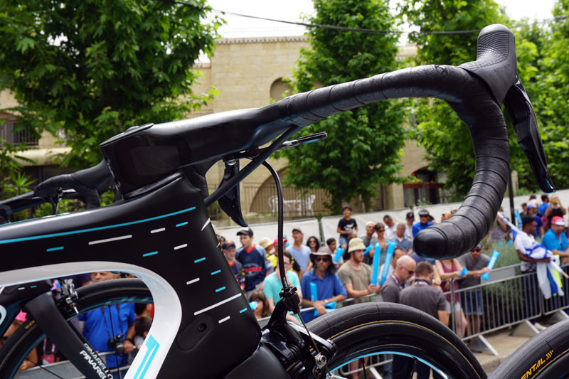 team sky pinarello dogma f10 pro bike checks from 2018 Giro D-Italia start in Israel