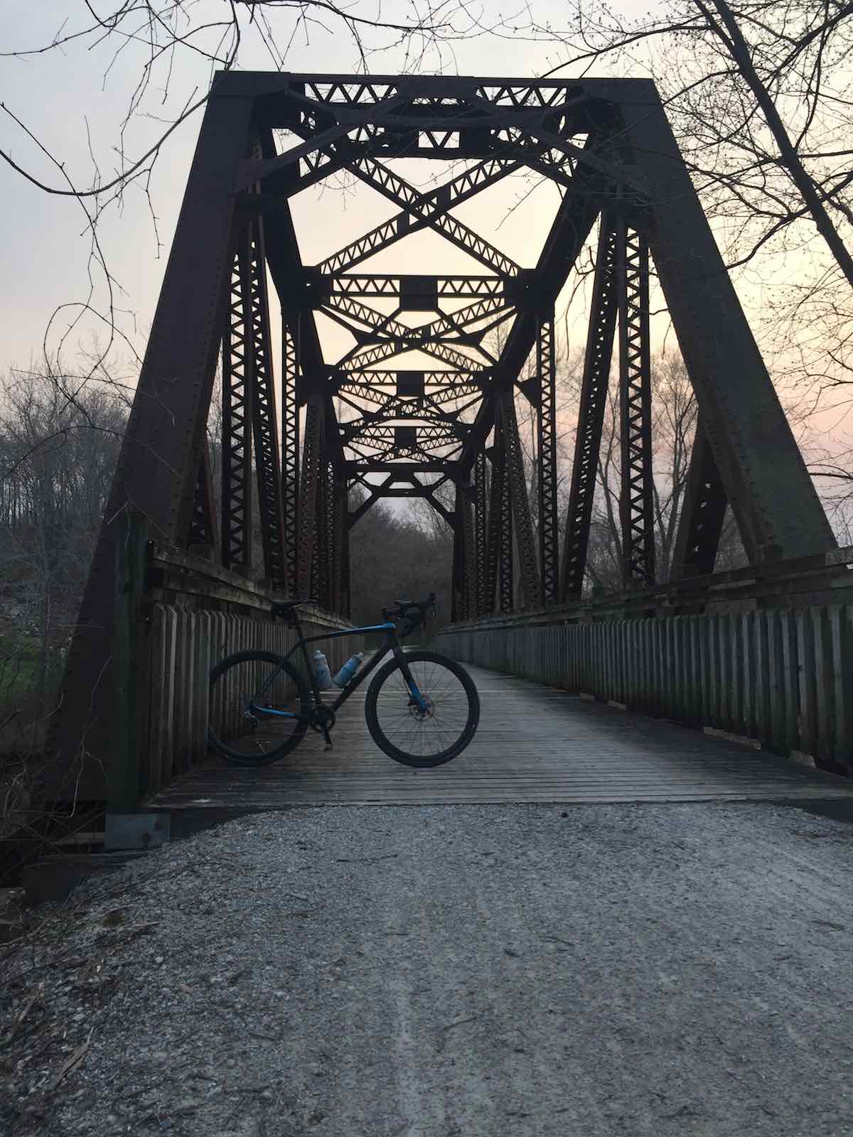 bikerumor pic of the day the katy trail state park in missouri