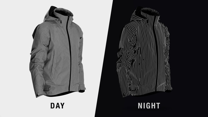 Resolute Bay LS2 Reflective Cycling Jacket stands out in the best way possible