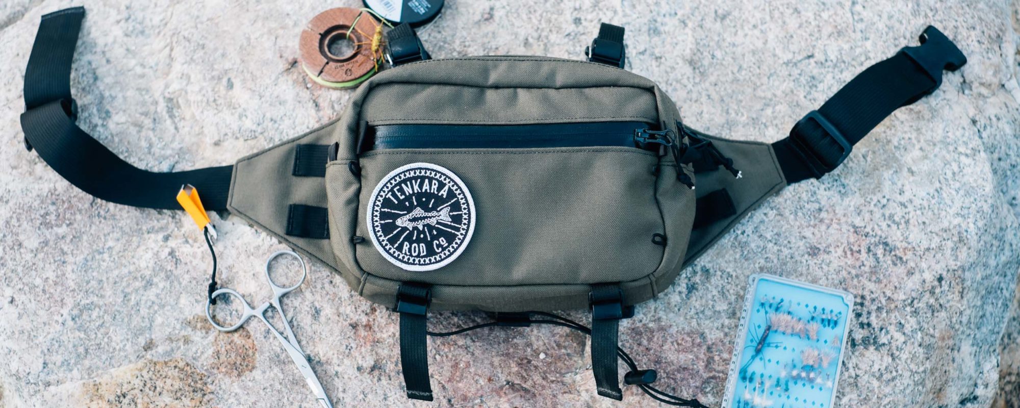Swift Industries goes fishing with Tenkara Rod Co. Elwha Pack Collaboration 