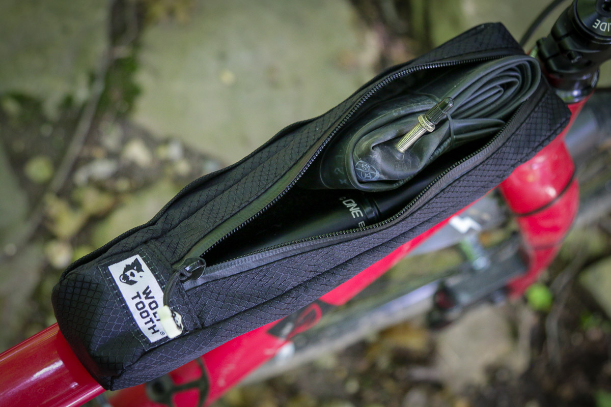 Wolf Tooth Components adds extra baggage with B-Rad Pump Bag & Roll Top