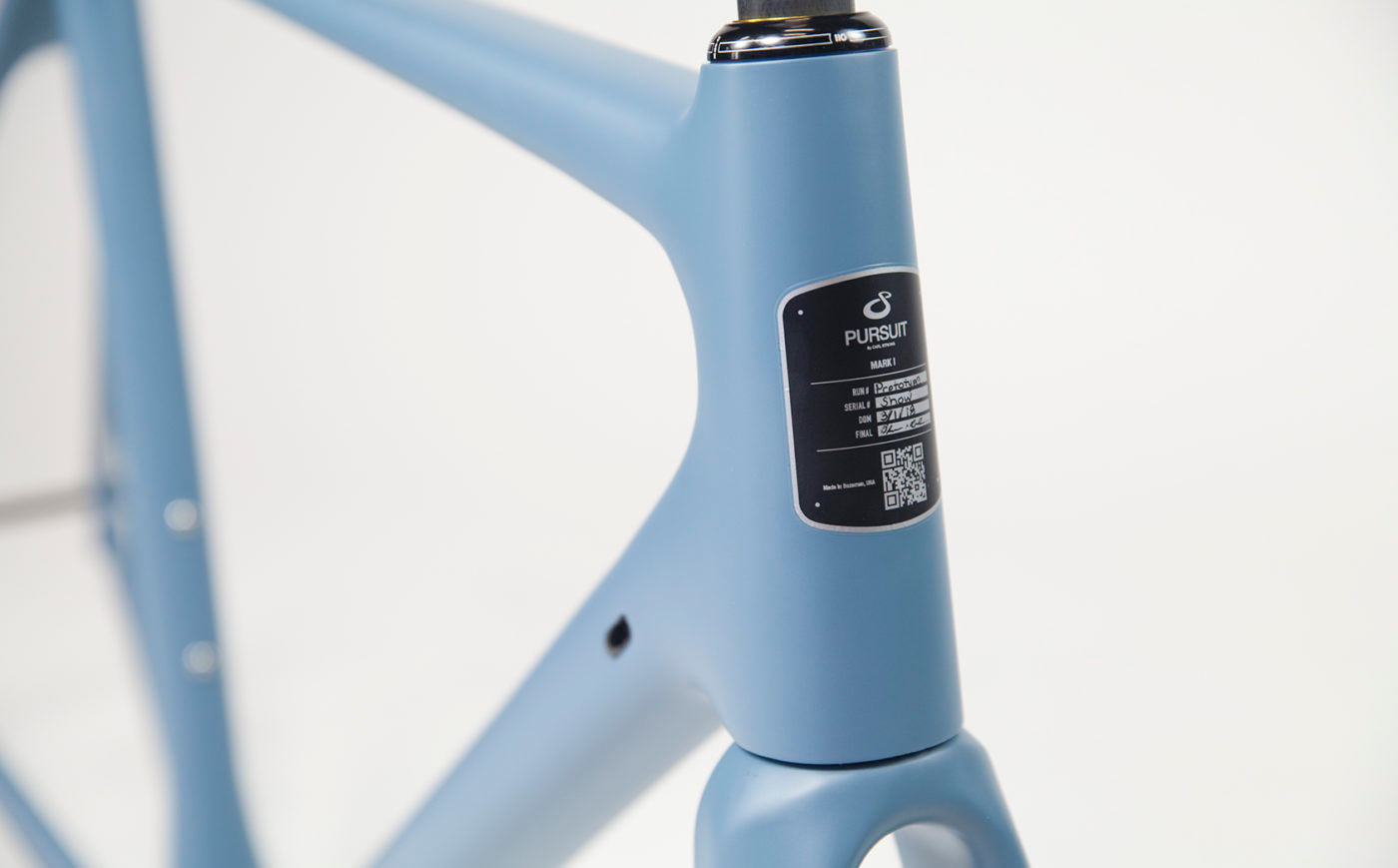 carl strong pursuit cycles mark 1 road bike tech details and development story