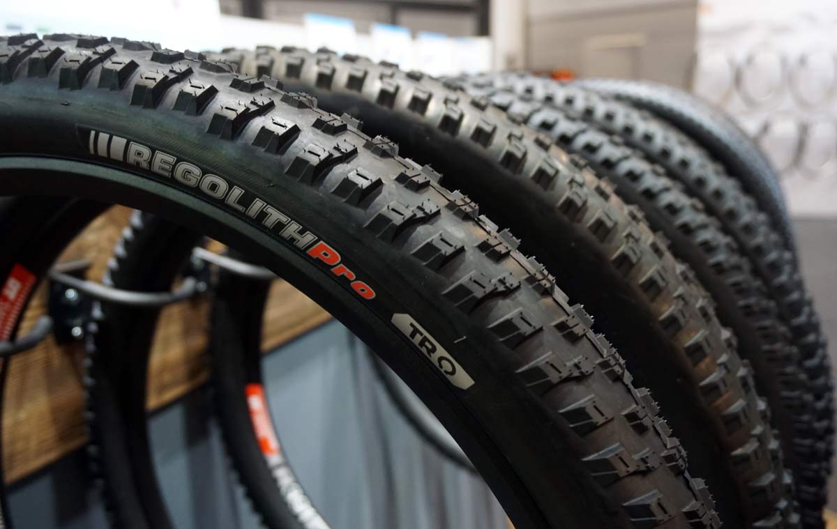 new Kenda mountain bike tires for 2019 include the Regolith El Capo and Booster Pro