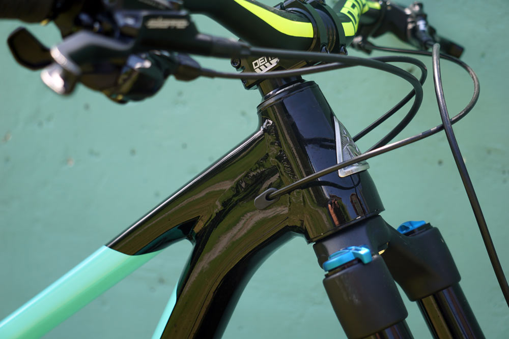 2019 Marin Alpine Trail alloy enduro mountain bike tech details and features