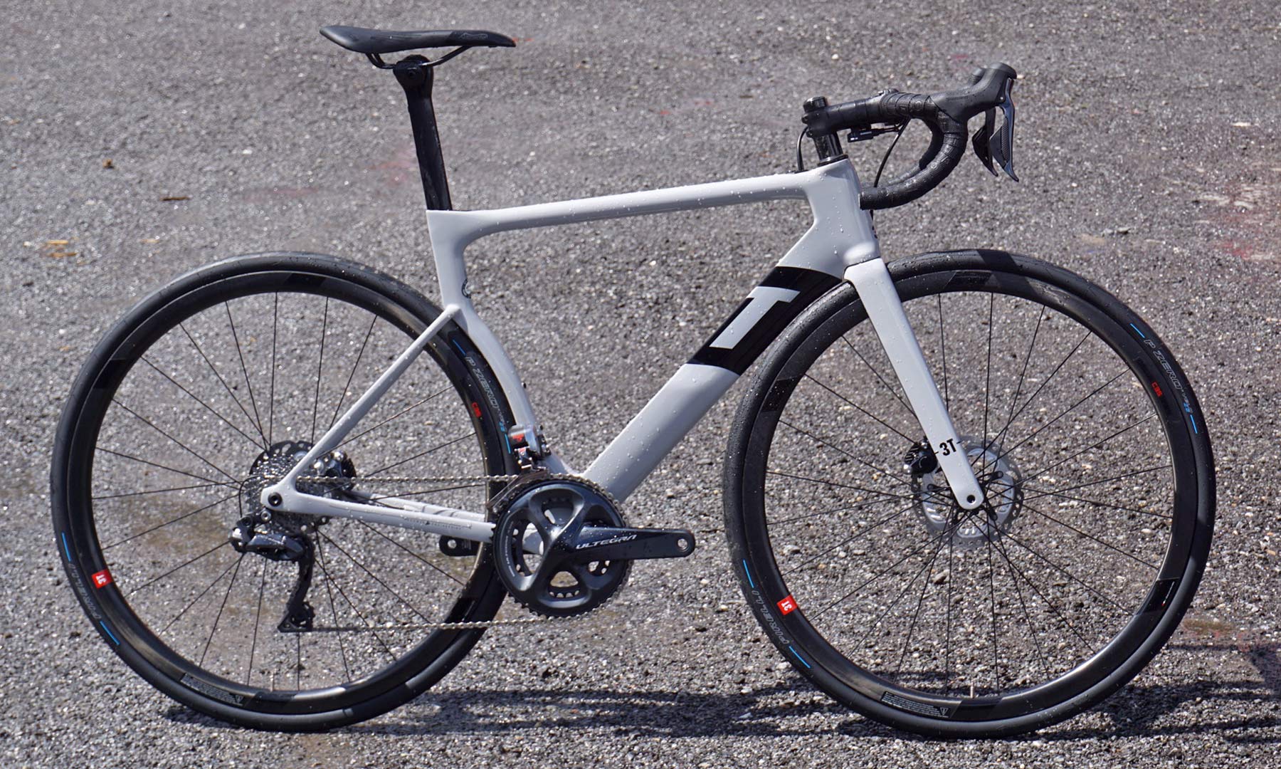 3T Strada Due adds front derailleur to fat tire aero road bike, by popular demand!