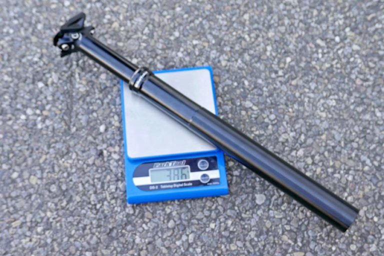 BikeYoke Divine SL pops up a super light, short 80mm travel XC dropper