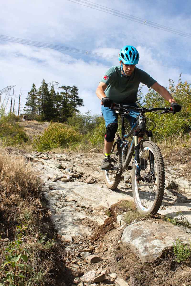 Dainese Trail Skins 2 kneepads, Steve Fisher riding Pemberton B.C.