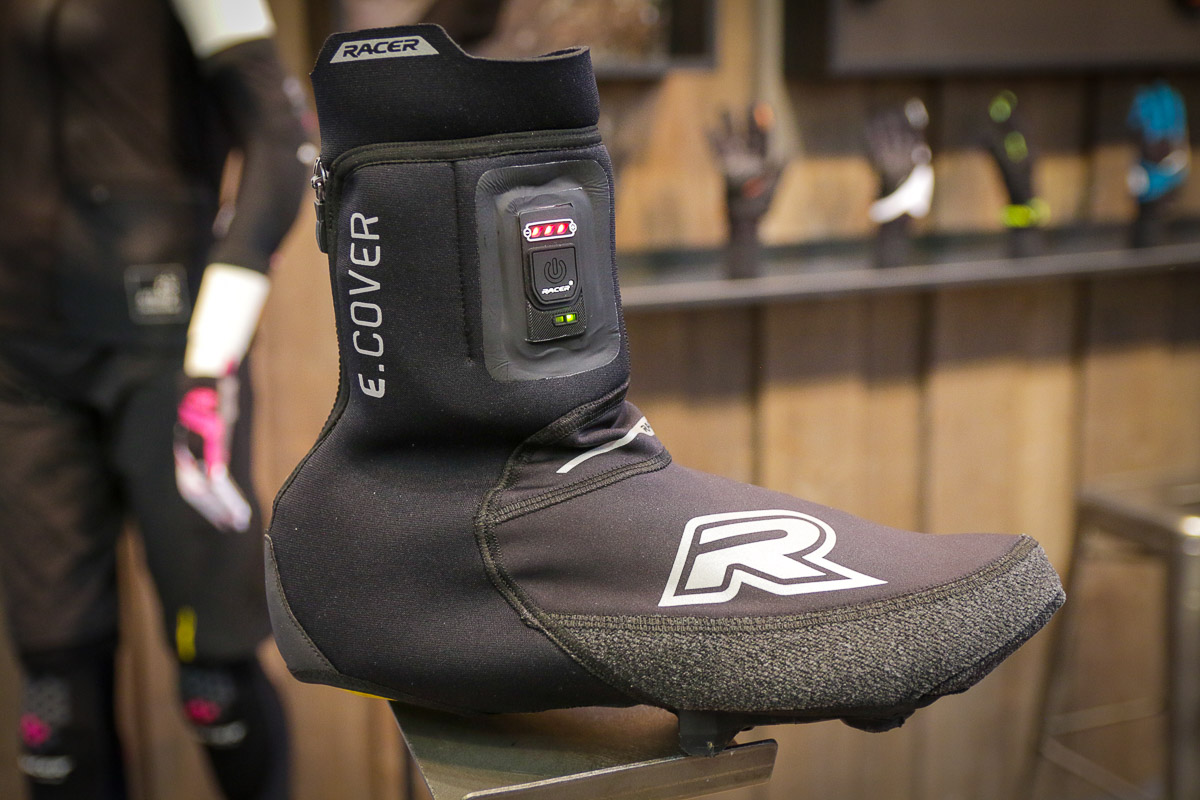 E-Cover heated cycling shoe covers 