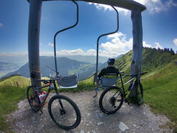 bikerumor pic of the day Brixental Valley in Tyrol, Austria for the KITZBÜHELER ALPEN bike race.
