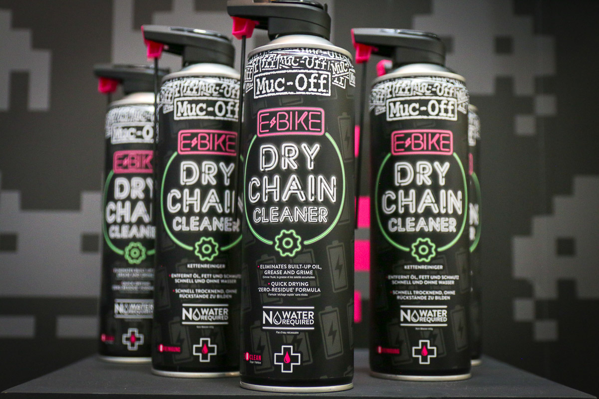 Muc-Off introduces new lines of product for e-bikes, and stationary bikes and trainers?