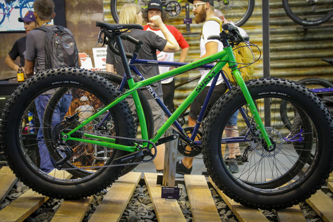 EB18 Surly Ice Cream Truck fat bike gets fatter with new trail