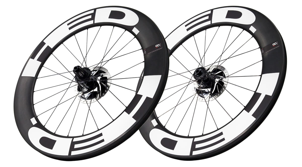HED Vanquish 8 aerodynamic road and gravel wheels for wide tires