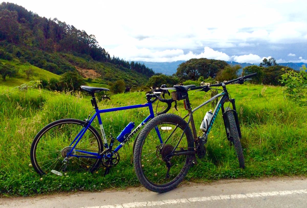 bikerumor pic of the day cycling in Sabana de Bogota, Colombia.