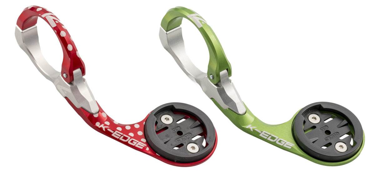 K-Edge now available in REI, celebrates Le Tour w/ Polka Dot & Green mounts