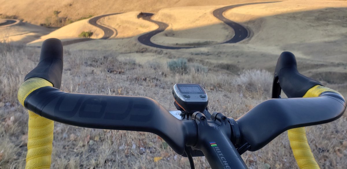 bikerumor pic of the day Maryhill Loops road in Goldendale, Washington.