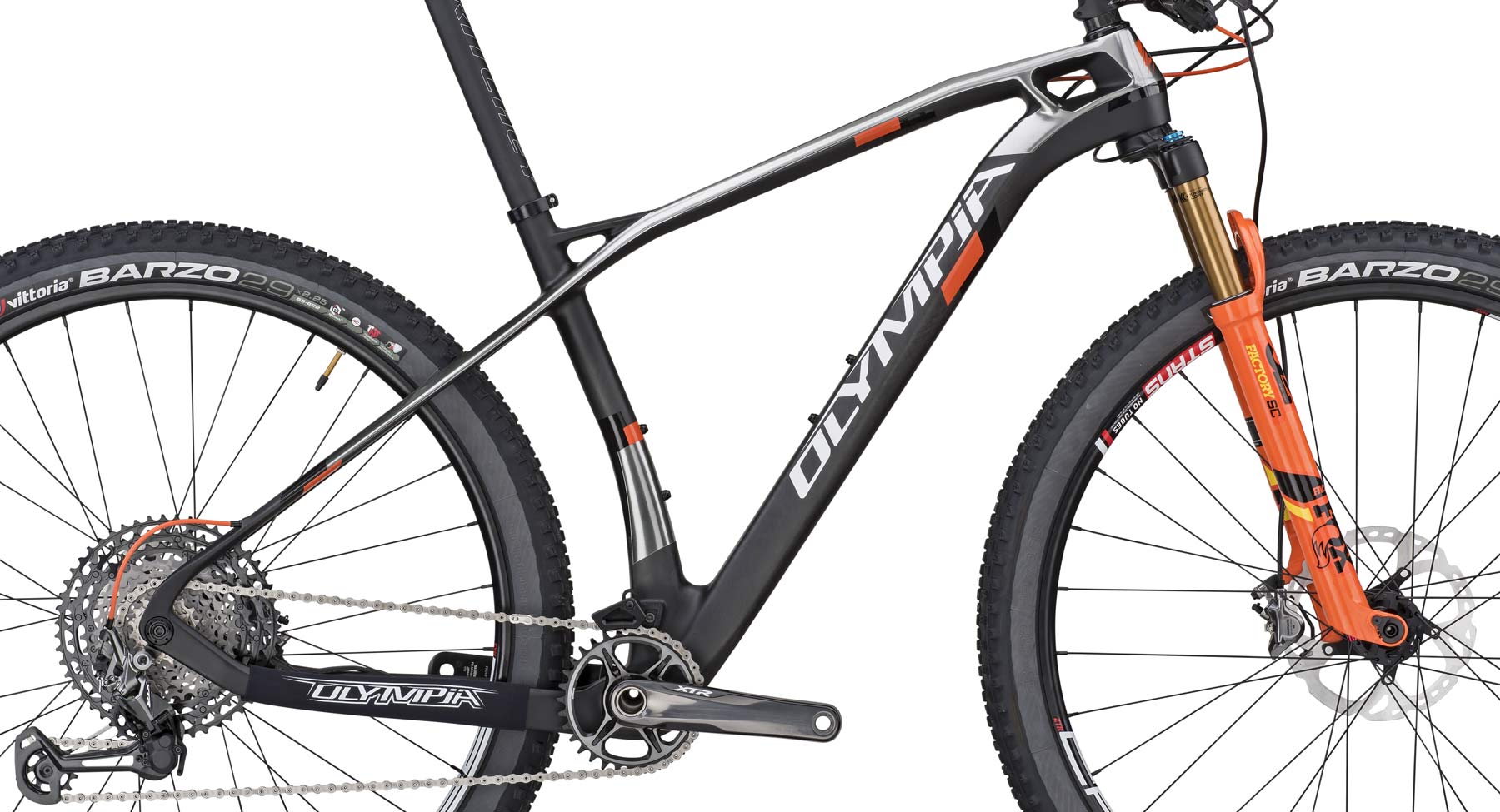 2019 Olympia F1 limited edition carbon XC race-ready hardtail mountain bike