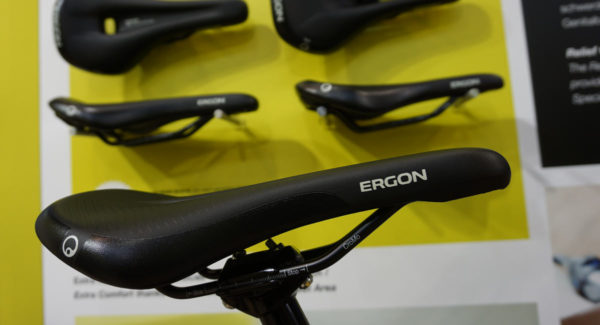 cushioned performance road and mountain bike saddles from Ergon with relief channel and air vent