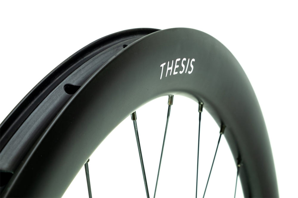 Thesis UltraWide 650B gravel and touring carbon fiber wheels with graphene