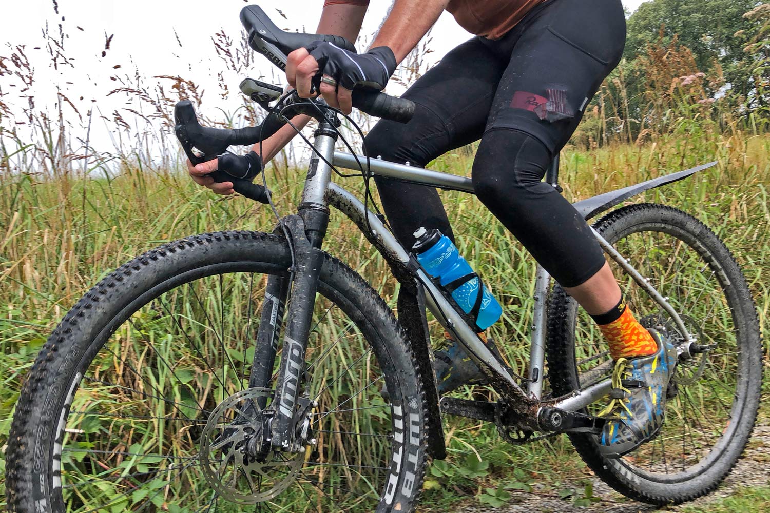 37 cm ASS SAVERS Unisexs Wide Mountain Bike Mud Guard-Black