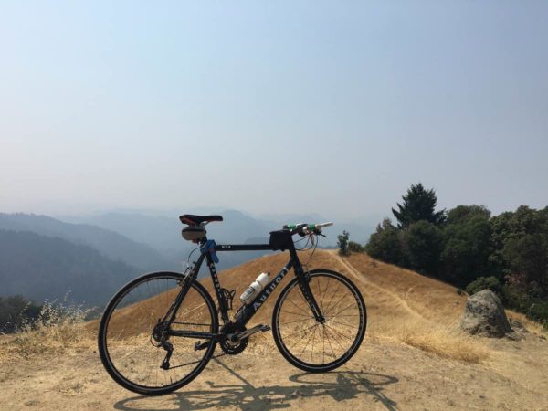 bikerumor pic of the day biking in Armstrong Redwoods State Natural Reserve, Sonoma County California