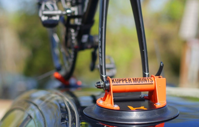 Kupper Mounts are the latest vacuum sealed bike rack to stick to