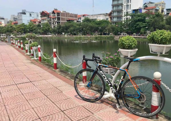 bikerumor pic of the day tay ho lake in hanoi vietnam.