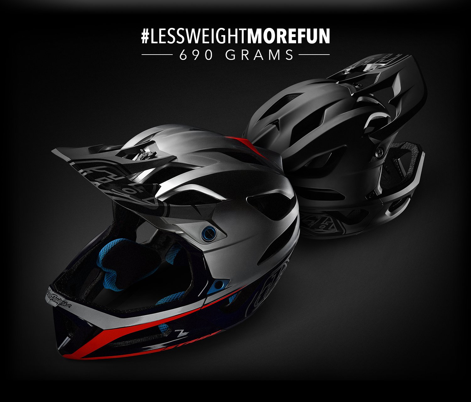 troy lee designs full face mountain bike helmet