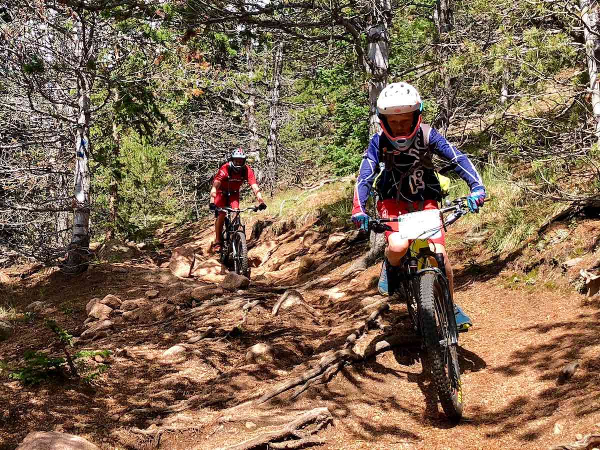bikerumor pic of the day downhill mountain biking on the Elk Park Trail in Colorado Springs, Colorado