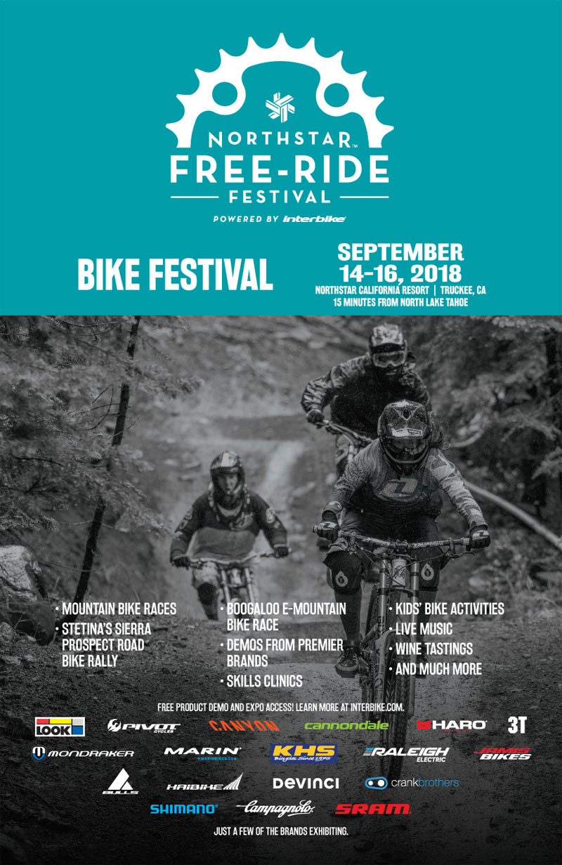 interbike freeride festival mountain bike demo is open to the public and lets you demo bikes from look cannondale marin canyon raleigh and more