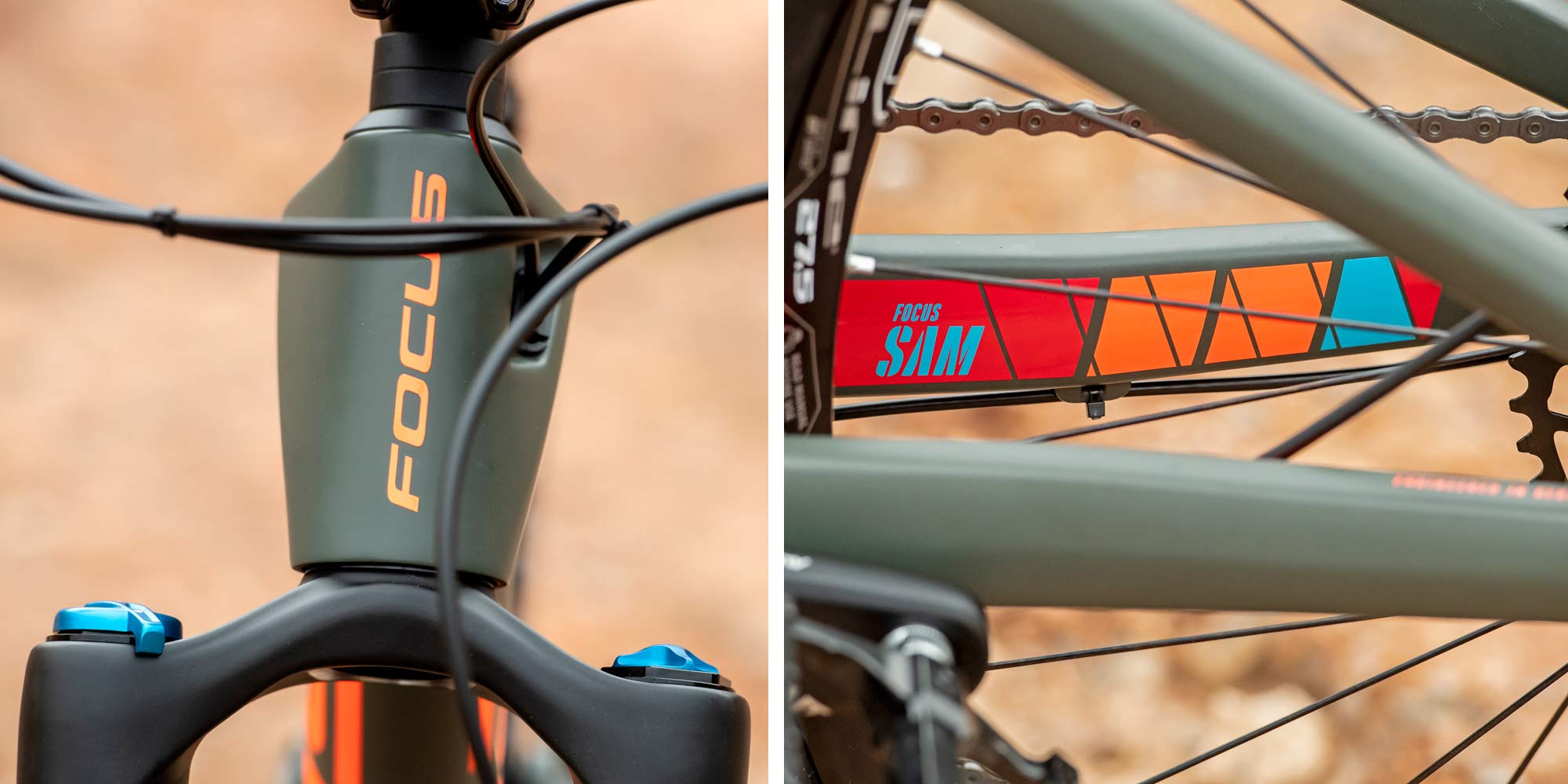 2019 FOCUS SAM redesigned F.O.L.D. suspension 170mm carbon enduro mountain bike