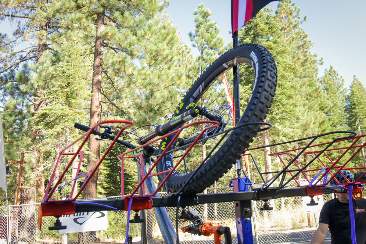 ALTA Racks carry up to 6 bikes, accessories, and work as a mobile base camp