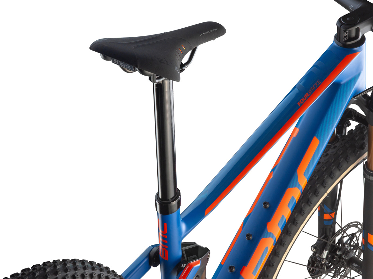 All new BMC Fourstroke 01 gets RAD with integrated 80mm XC dropper post