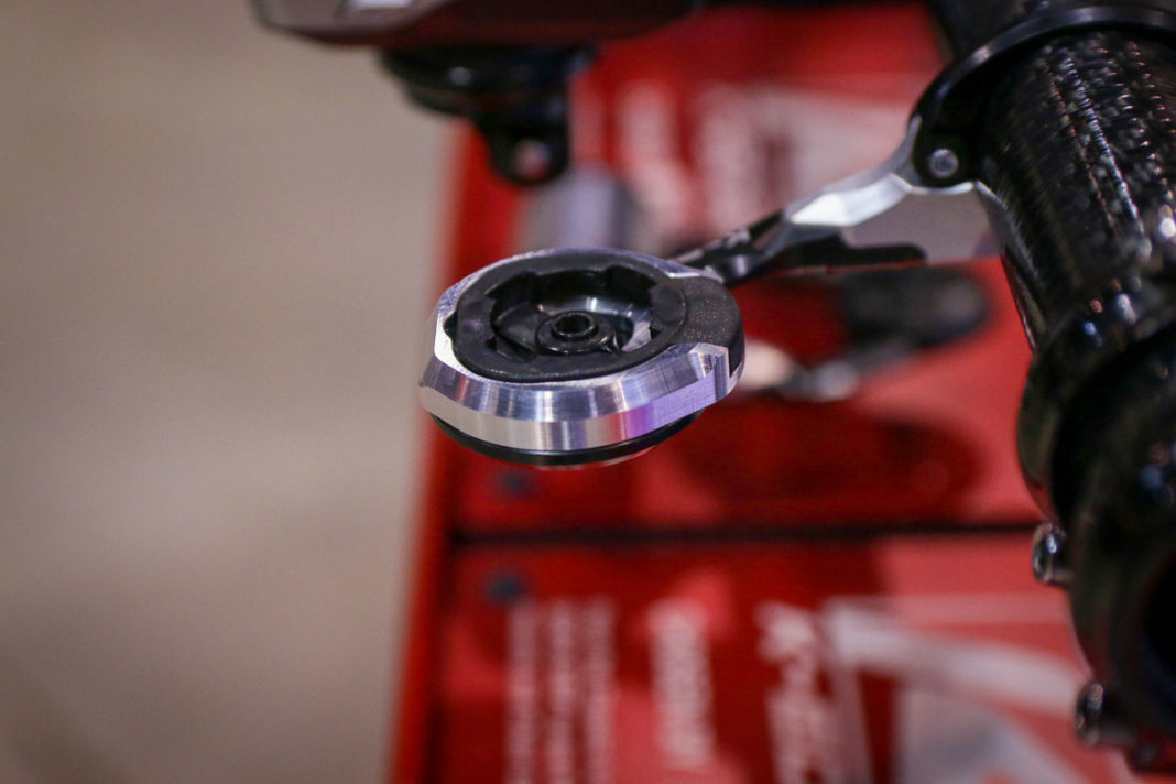 KEdge adapts to mount Lezyne GPS units, adds Wahoo Bolt tribar mount