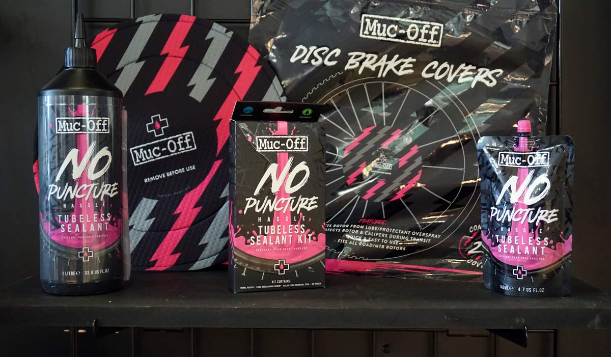 Muc-Off adds lightweight, quick-acting tubeless tire sealant that glows pink  - Bikerumor