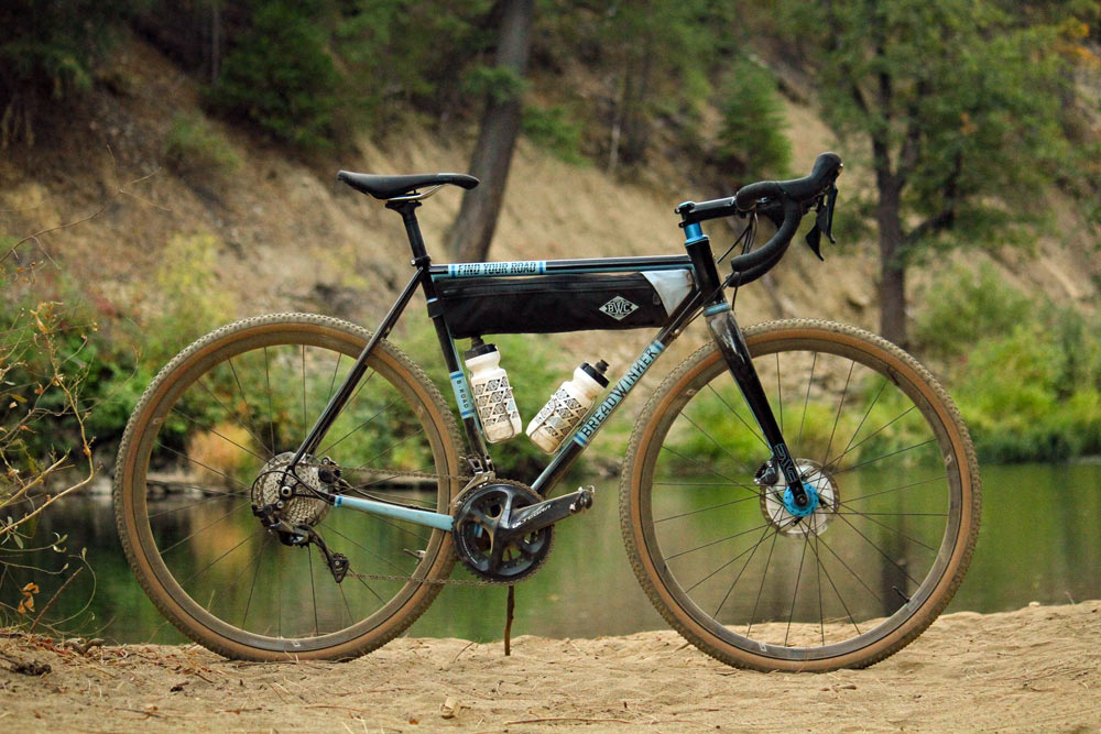 Breadwinner limited edition custom painted B-Road gravel bike with Silca and Chris King components and tools