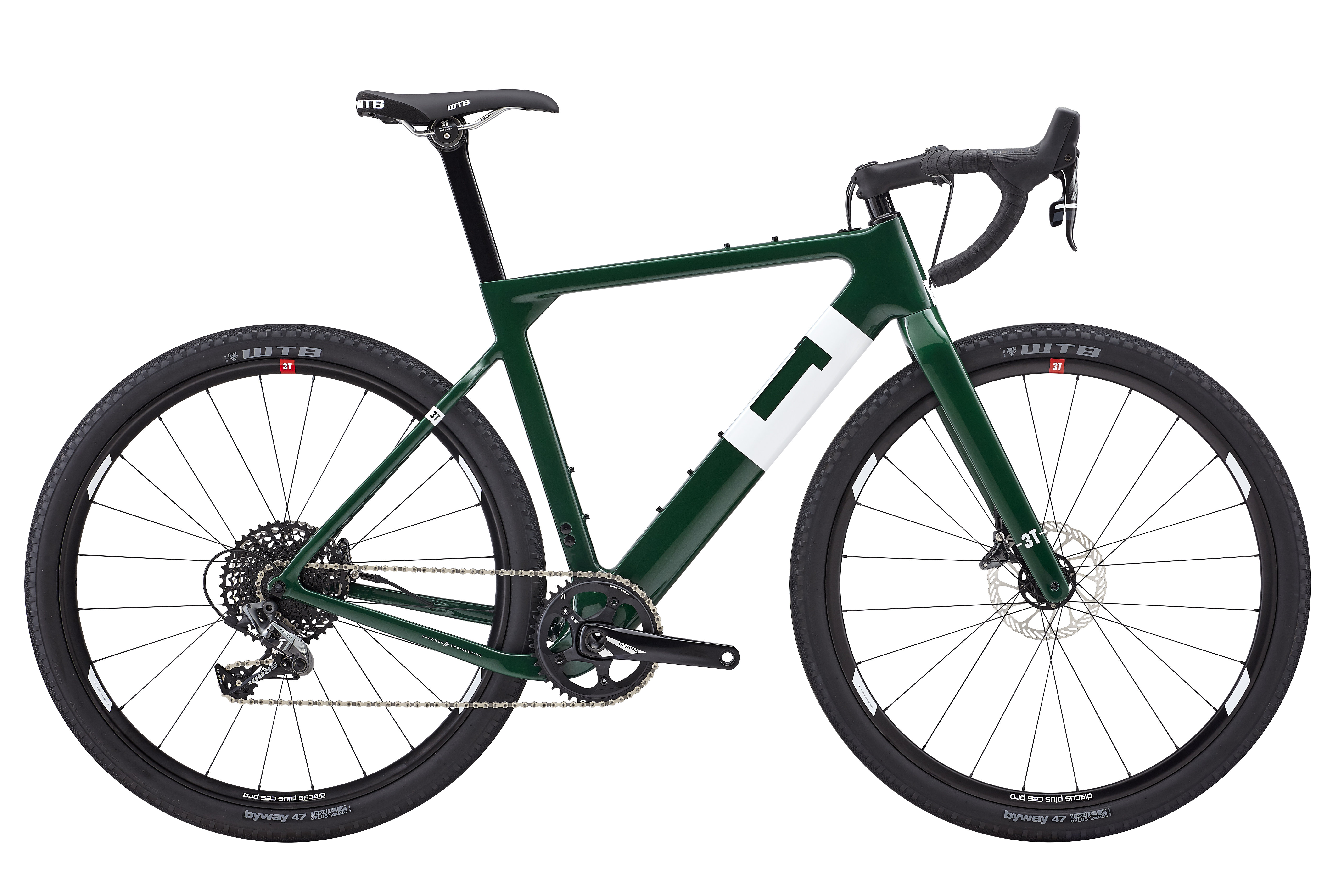 3T Exploro aero gravel bike looks even faster in Limited Edition Team Force Green
