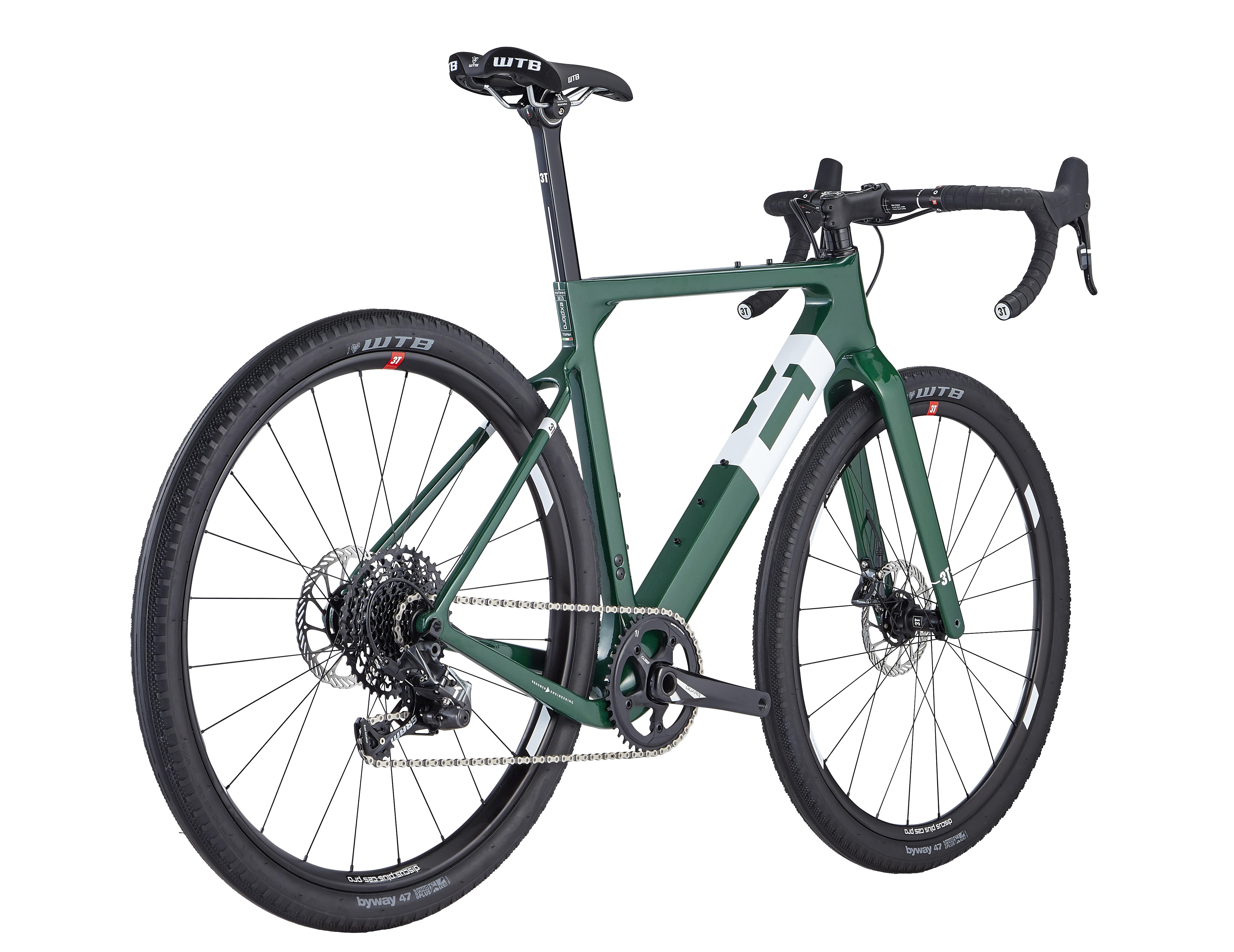 3T Exploro aero gravel bike looks even faster in Limited Edition Team Force Green