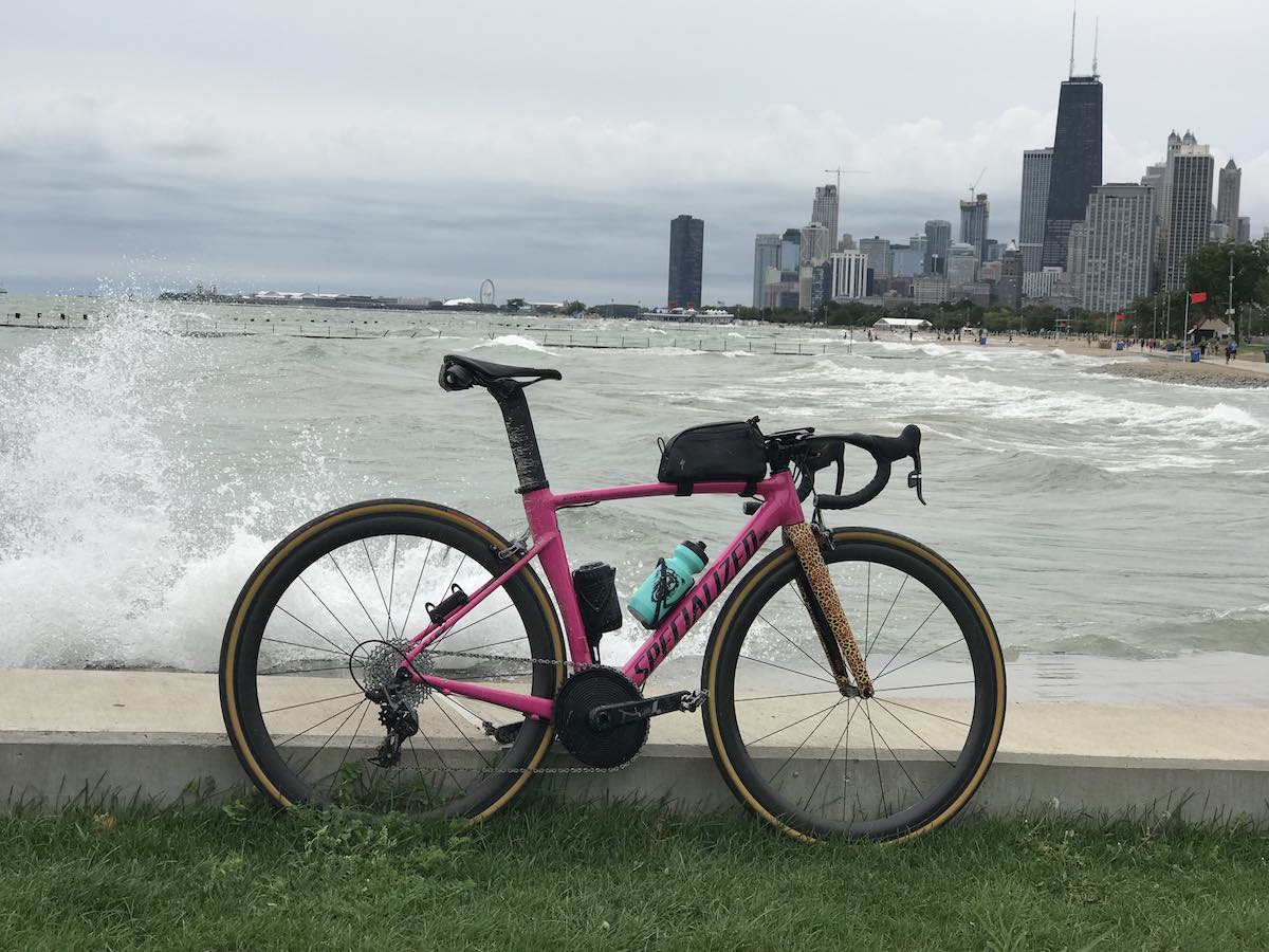 bikerumor pic of the day cycling the chicago lakefront trail