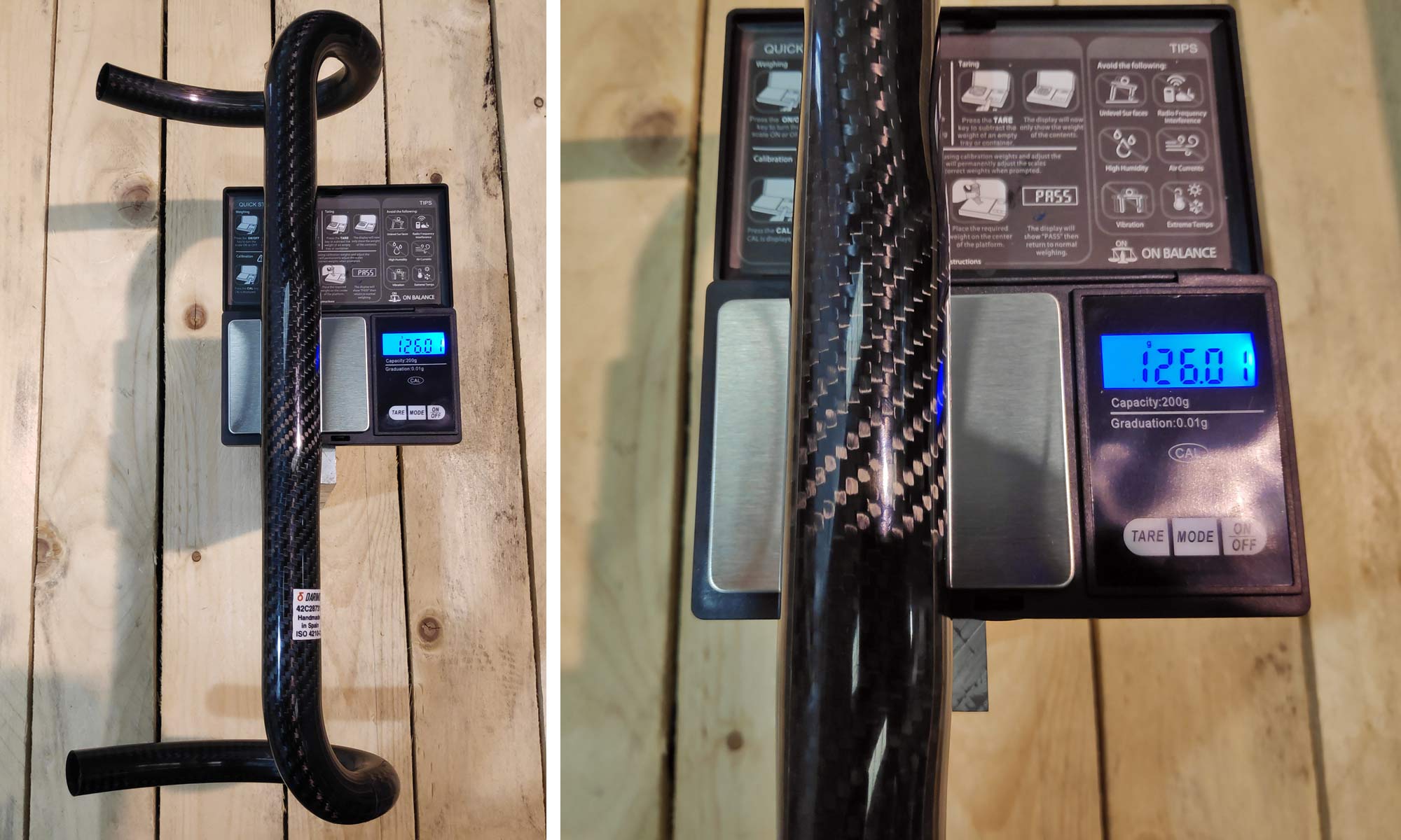 Darimo Ellipse ultralight carbon road bike handlebar
